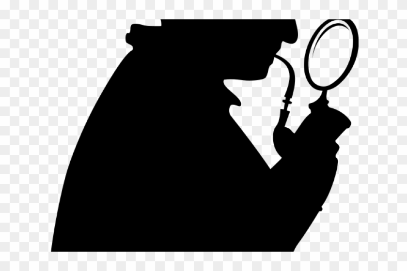 Sherlock Holmes Clipart Mystery - Sherlock Holmes Silhouette #1421924