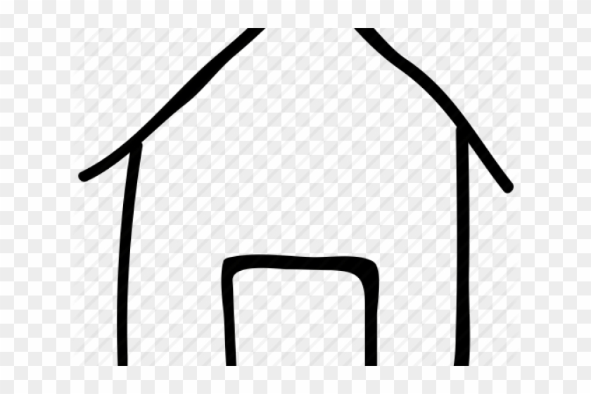 Shack Clipart Hut Outline - Hut #1421946