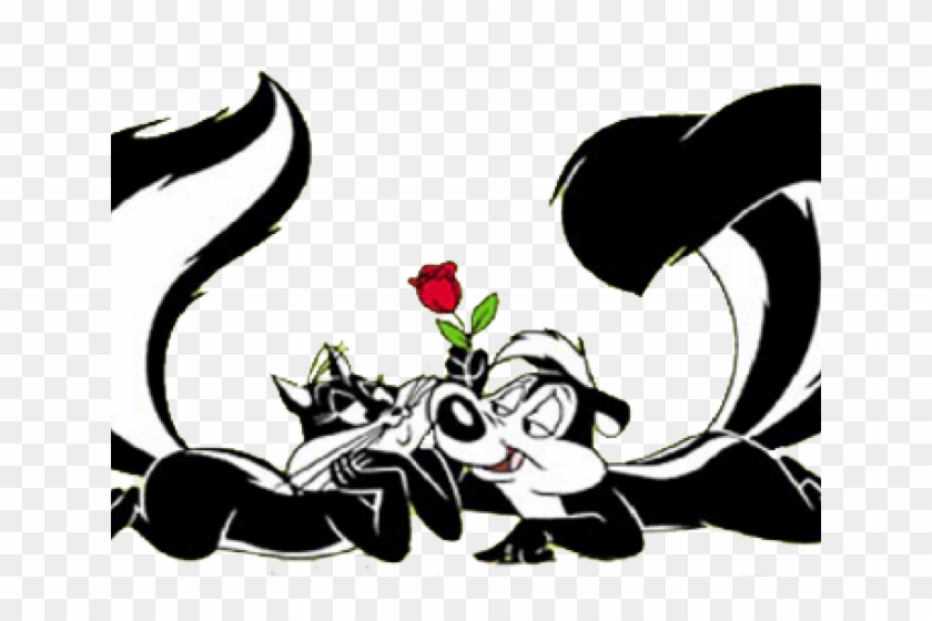 Skunk Clipart Girl - Pepe Le Pew Drawing #1421979