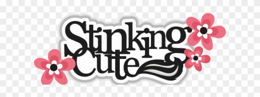 Skunk Clipart Svg - Cute Title #1421981