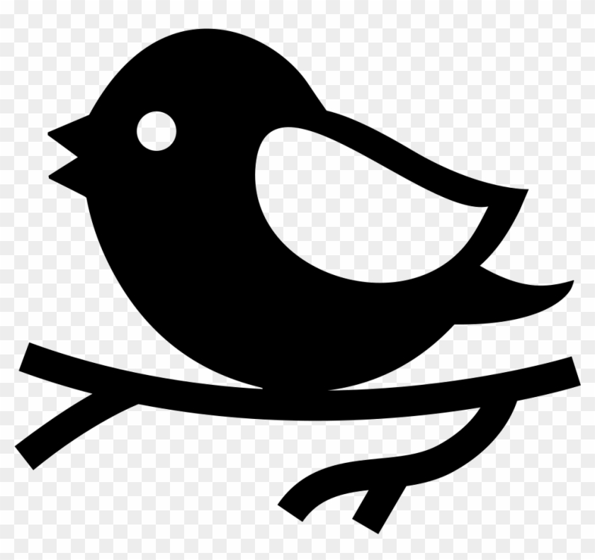 Accountant Clipart - Bird On Branch Icon #1421987