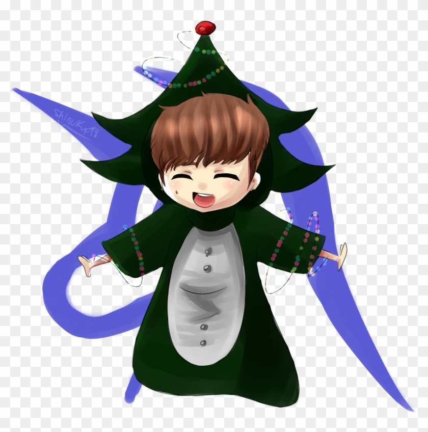 Remember That Time Lay Dressed As A Christmas Tree - Cartoon #1422302