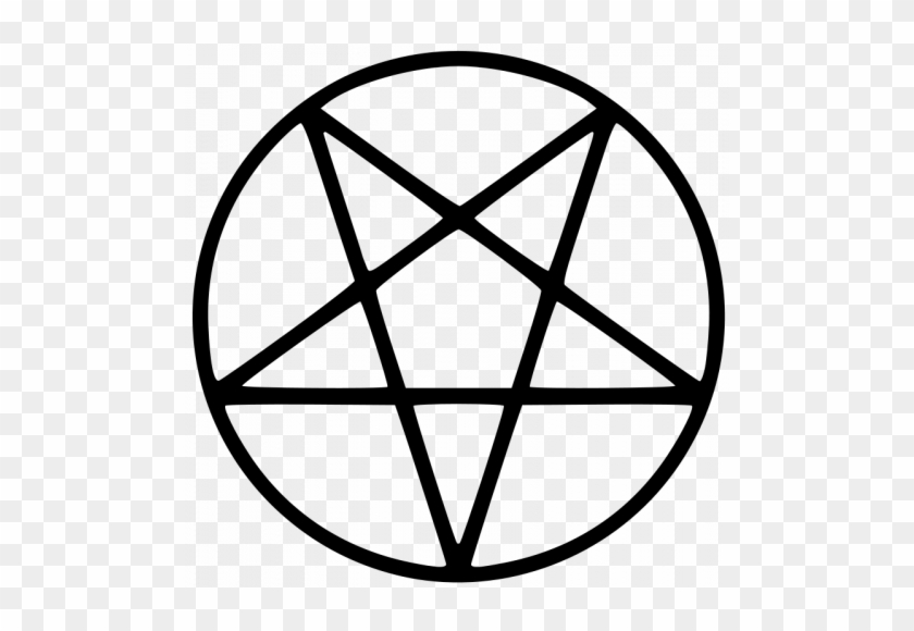 Pentagram Clipart Silver - Satan Pentagram #1422307