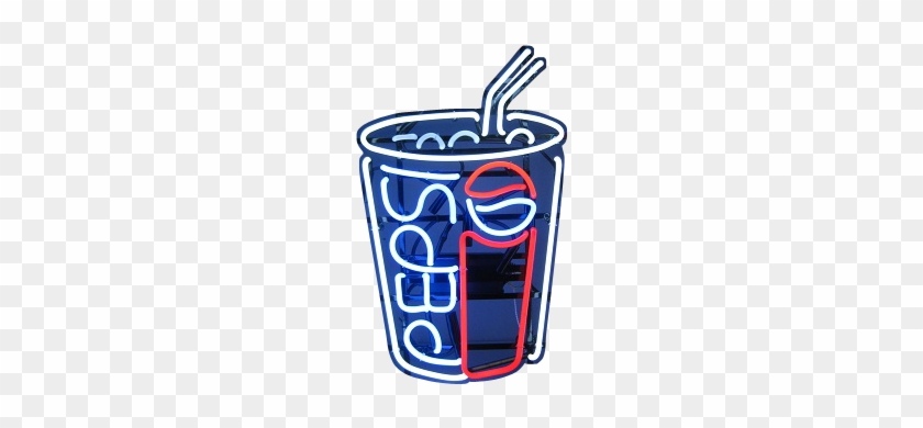 Cup Clipart Pepsi - Logo Pepsi Neon Png #1422320