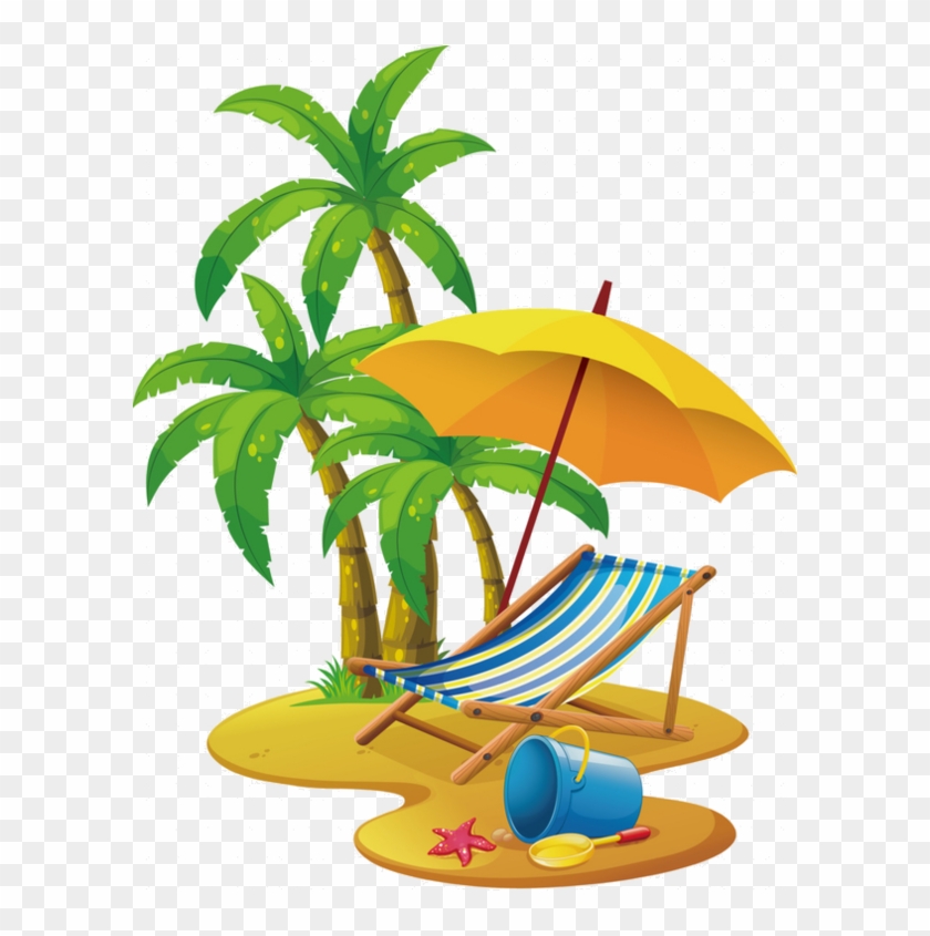 Chaises De Plage, Cliparts Plage, Plages De Sable, - Cadeira De Praia Desenho Png #1422428