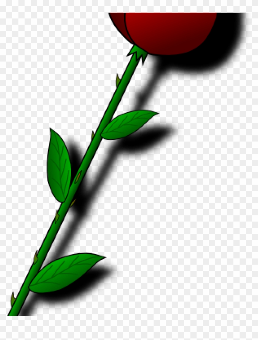 Single Rose Clipart Single Red Rose Clipart Free Clip - Ram Ram Ji Good Morning #1422612