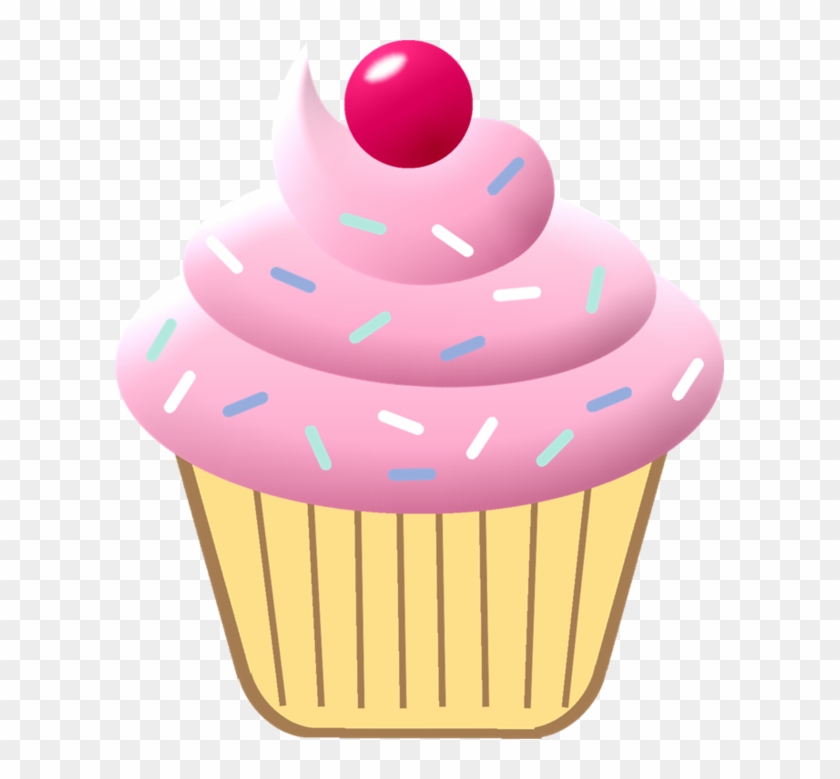 Cupcake Sprinkles Clip Art - Desenho De Cupcake Colorido Para Imprimir #1422672