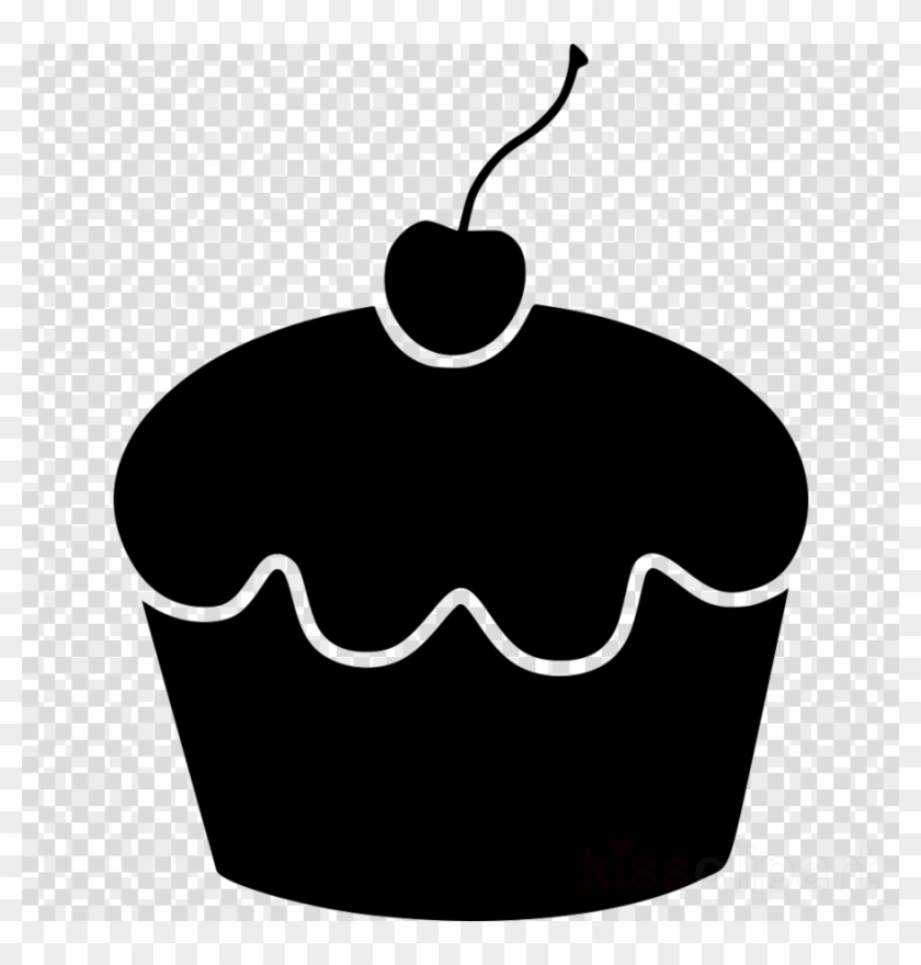 Cupcake With Candle Svg Clipart Cupcake American Muffins - Logo Da Gucci Dream League Soccer #1422685