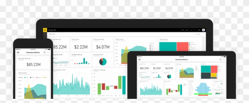 Download Power Bı Clipart Power Bi Business Intelligence - Power Bi #1422695