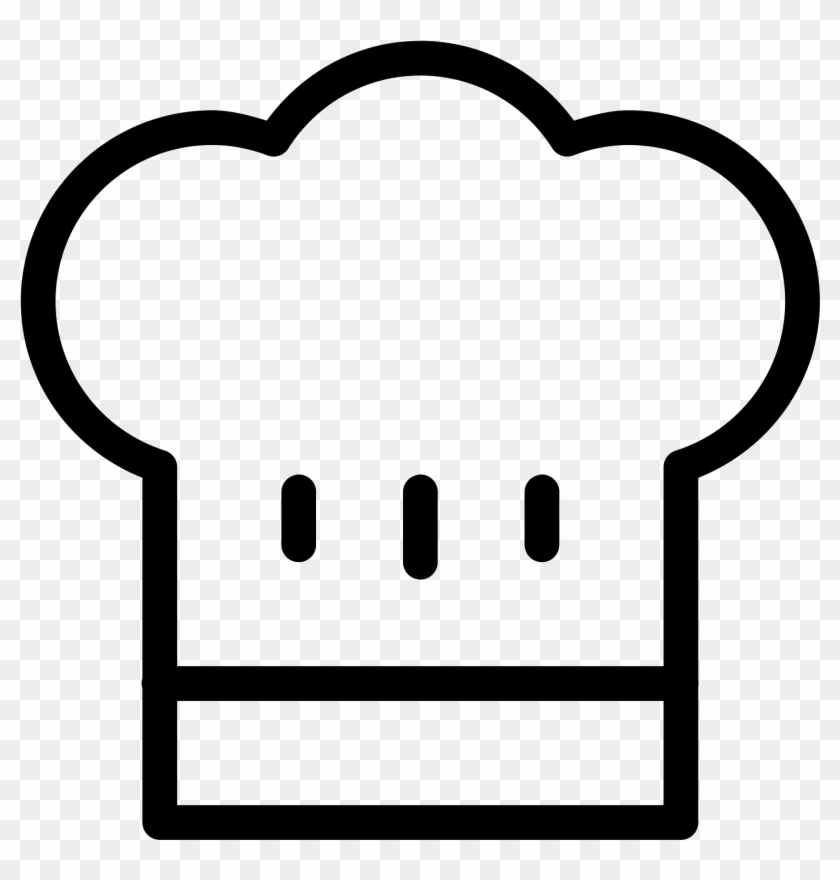 Hat Svg Bakers - Chef Hat Icon Png #1422728