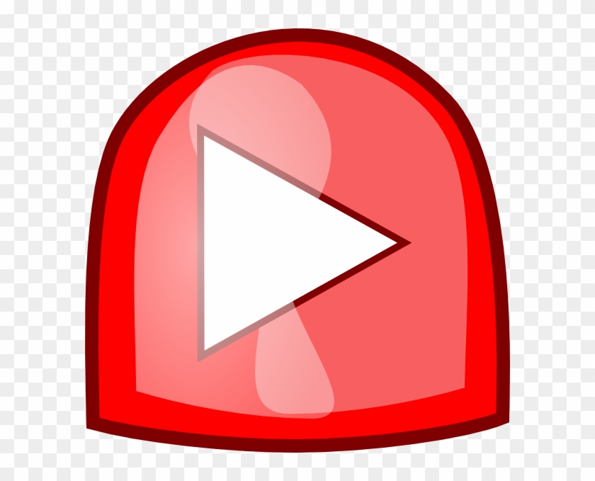 Play Button Clipart Red - Clip Art #1422791