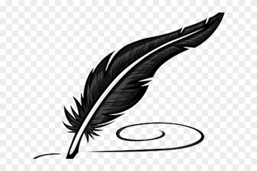 Desk Clipart Pastor's - Feather And Ink Clipart #1422798