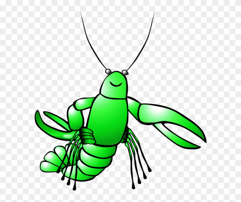 Crawfish Cartoon Clip Art N8 - Shellfish Clipart #1422979