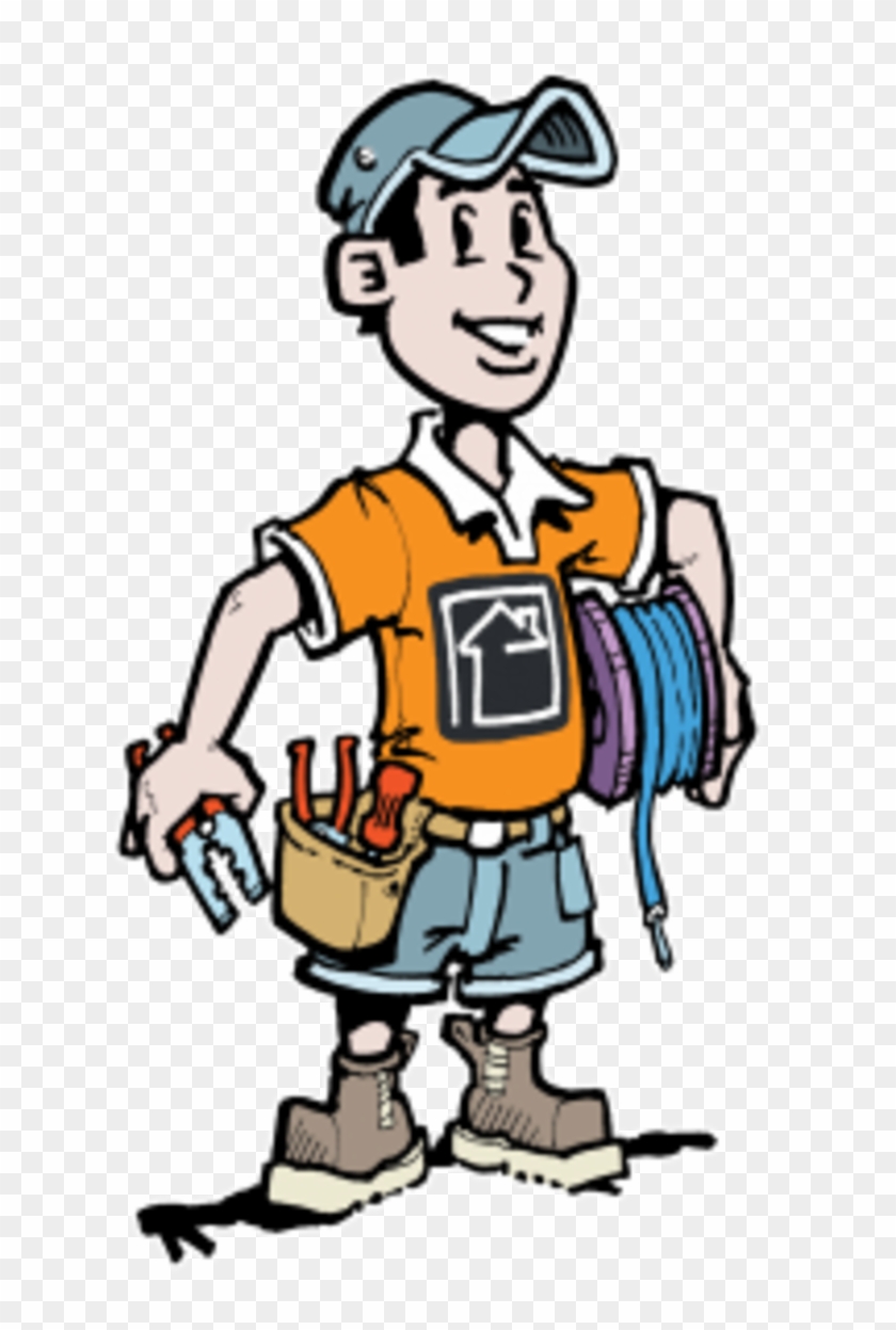 Electrician Home Service Clipart Electrician Electricity - Telephone Technician #1423001