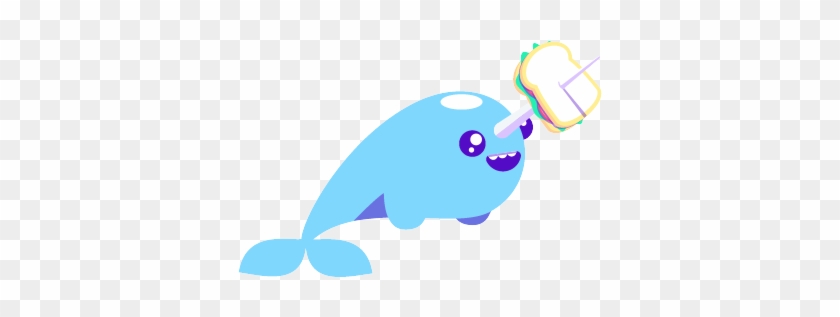Narwhal Life Messages Sticker-3 - Narwhal #1423070