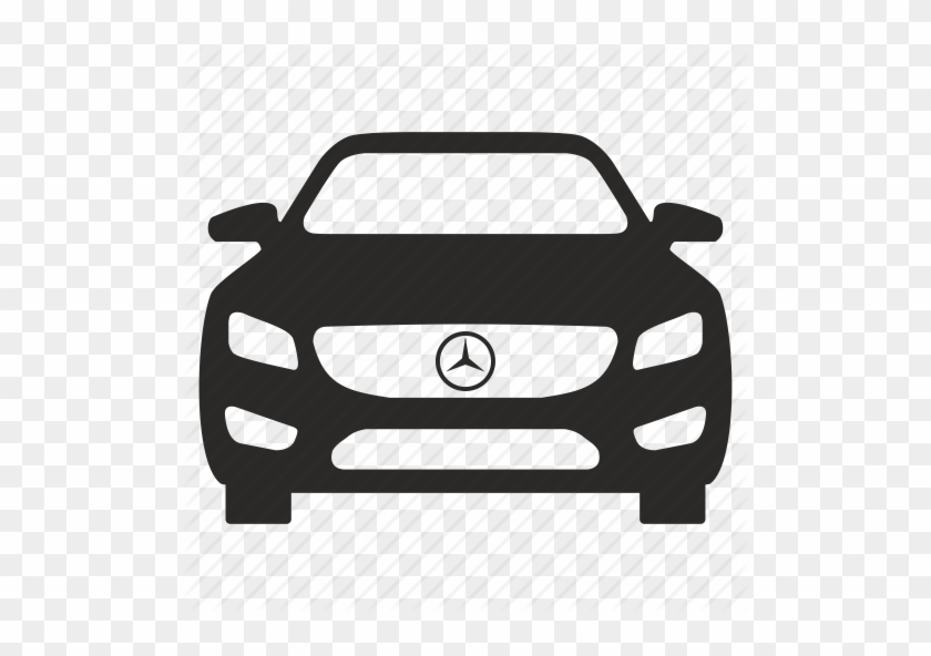 Mercedes Auto Icon Clipart Mercedes-benz Car Bmw X5 - Mercedes Car Icon Png #1423097