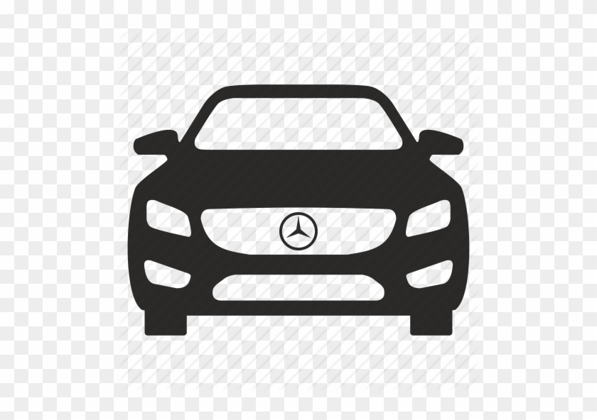 Mercedes Auto Icon Clipart Mercedes-benz Car Bmw X5 - Mercedes Car Icon Png #1423097