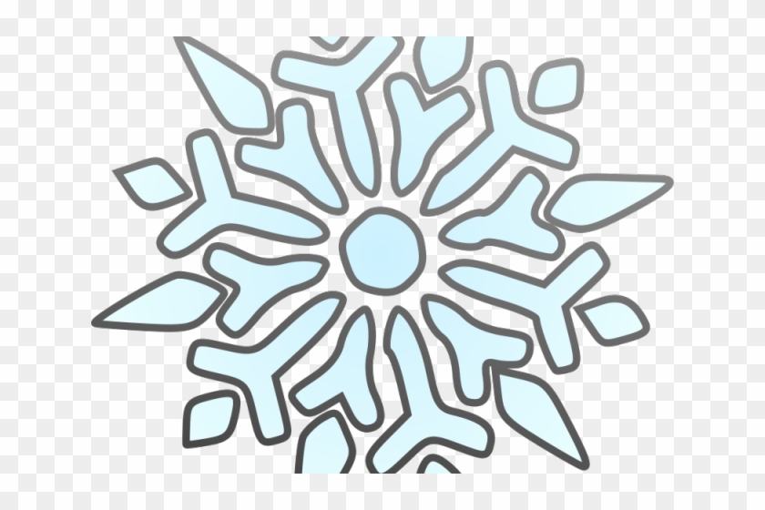 Snowflake Clipart Print - Snowflake Clipart #1423116