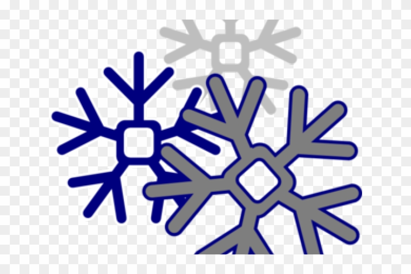 Snowflake Clipart Transparent Background - Transparent Background Snowflake Clipart #1423122