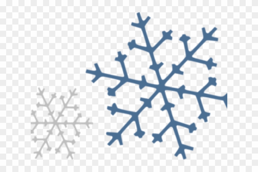 Snowflake Clipart Writing - Clipart Silhouette Snowflake #1423141