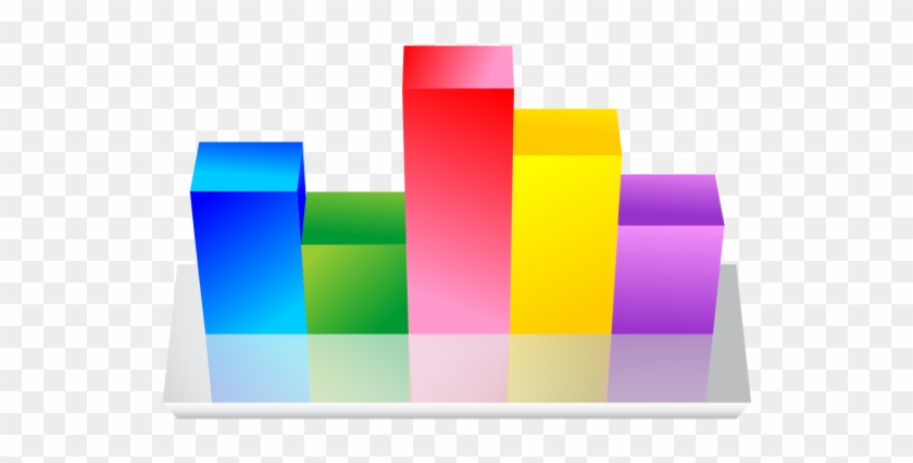 Picture Freeuse Library Bar Vector Colorful - 3d Chart Png #1423155