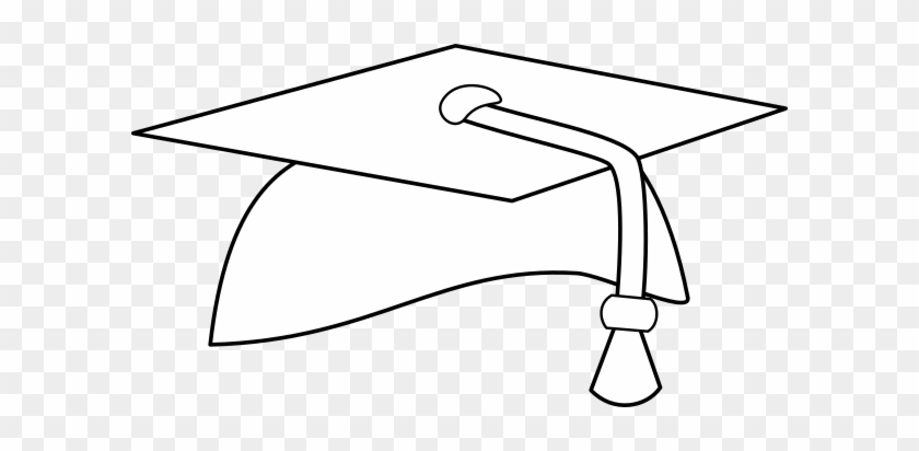 Png Library Stock Clip Art At Clker Com Vector Online - Graduation Cap White Png #1423221