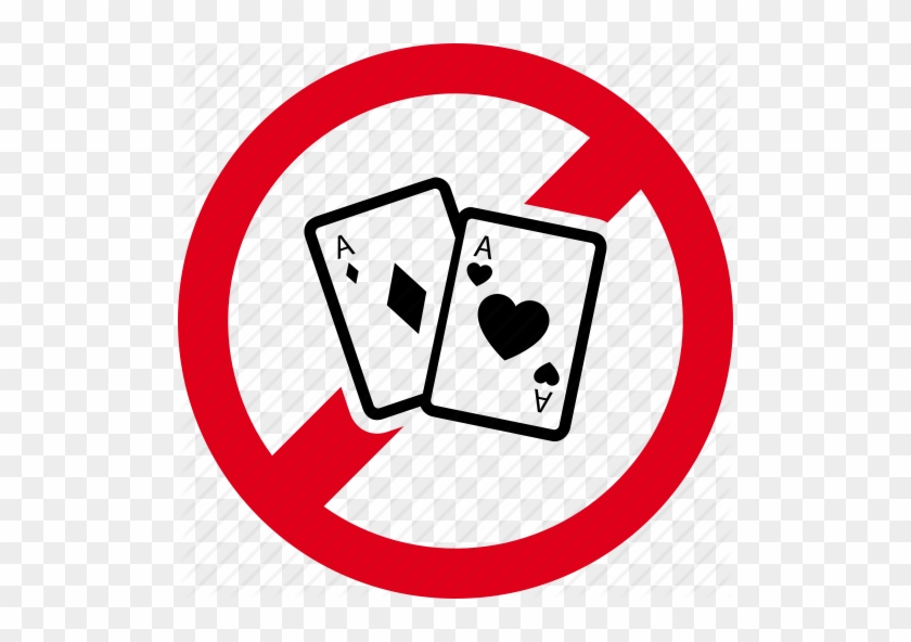 Download Gambling Clipart Sticker Gambling Clip Art - No Gambling Sign Png #1423316