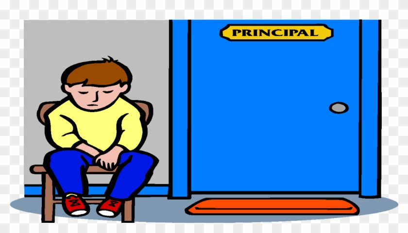 Student Handbook - Clipart Of Principal Office #1423328