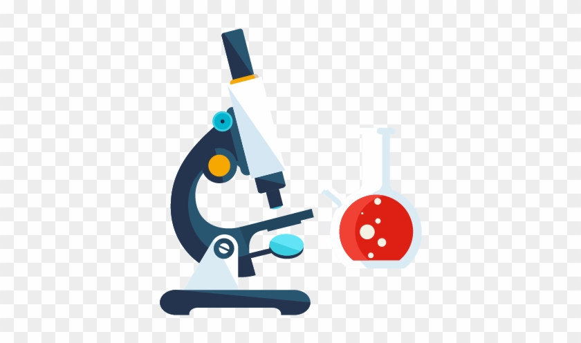 Blood Clipart Blood Testing - Microscope #1423382