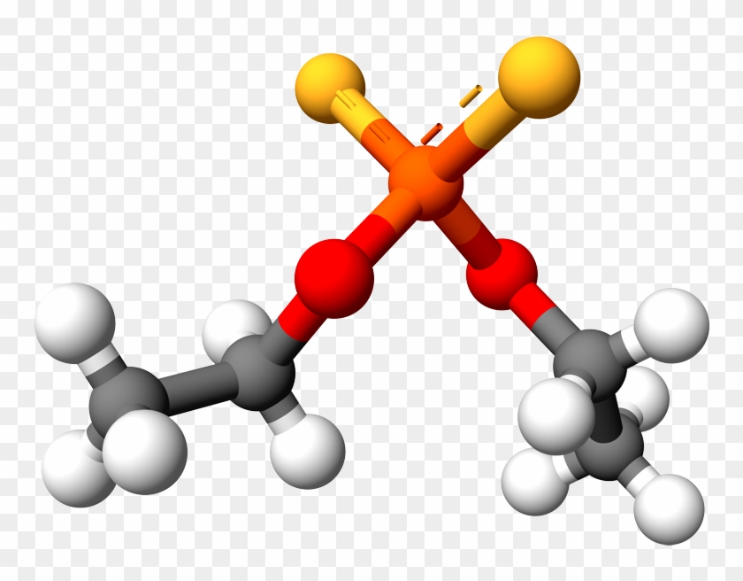 Diethyl Dithiophosphate Ion X-ray 3d Balls - Diethyl Dithiophosphate Ion X-ray 3d Balls #1423418