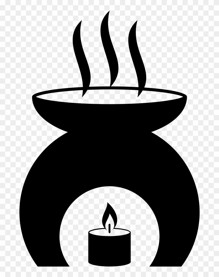 Aromatherapy Tool With A Burning Heating Fragrance - Candles Icon Transparent Background #1423711