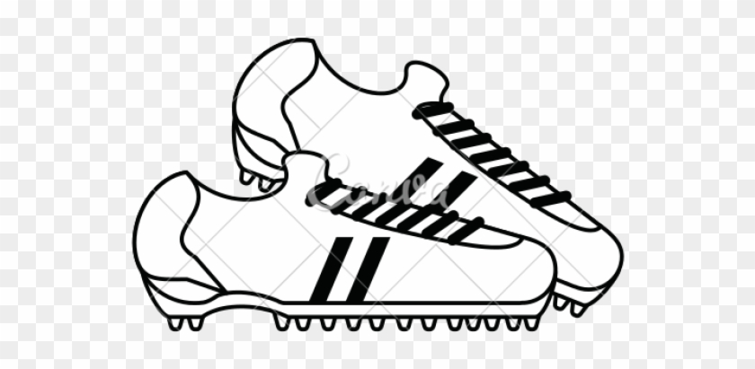 how to draw soccer cleats