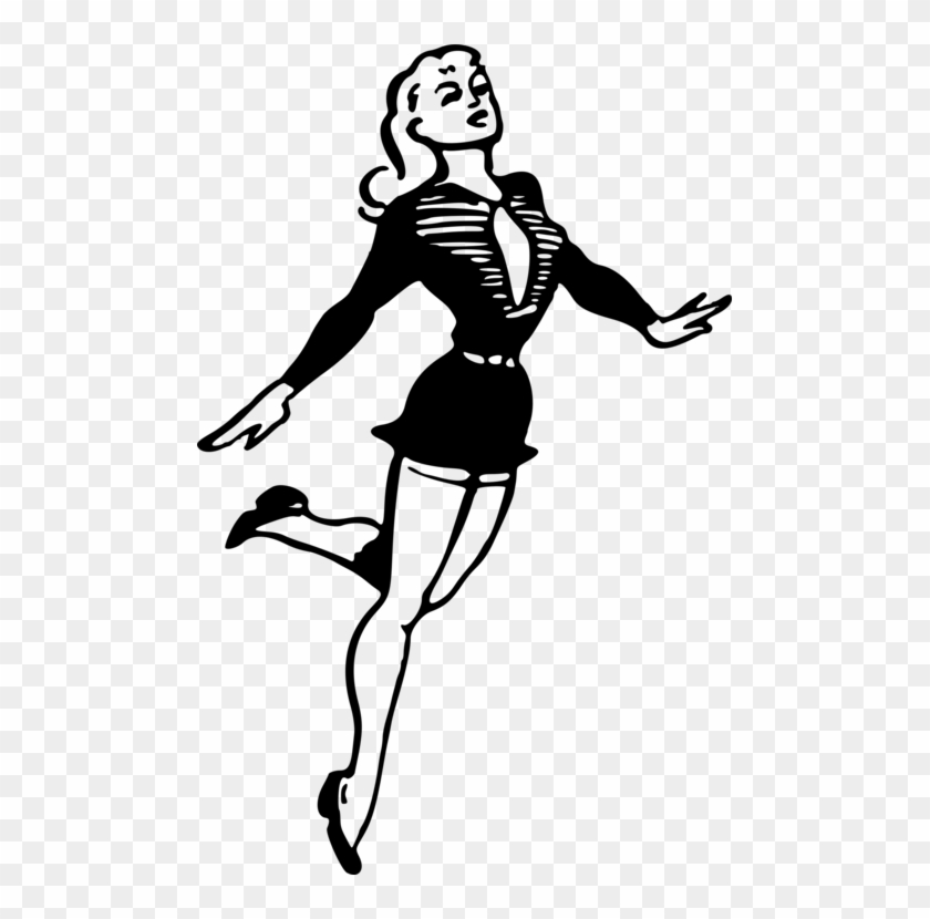 Dance Computer Icons Woman Drawing Female - Clip Art #1423811