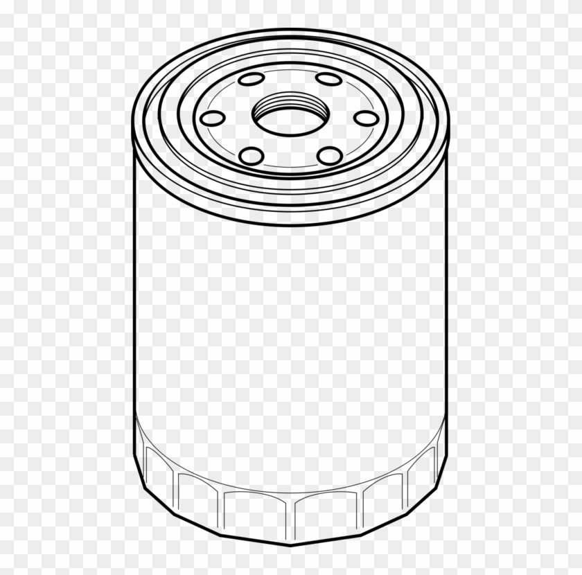 Oil Filter Car Motor Oil Drawing - Oil Filter Clip Art #1423919
