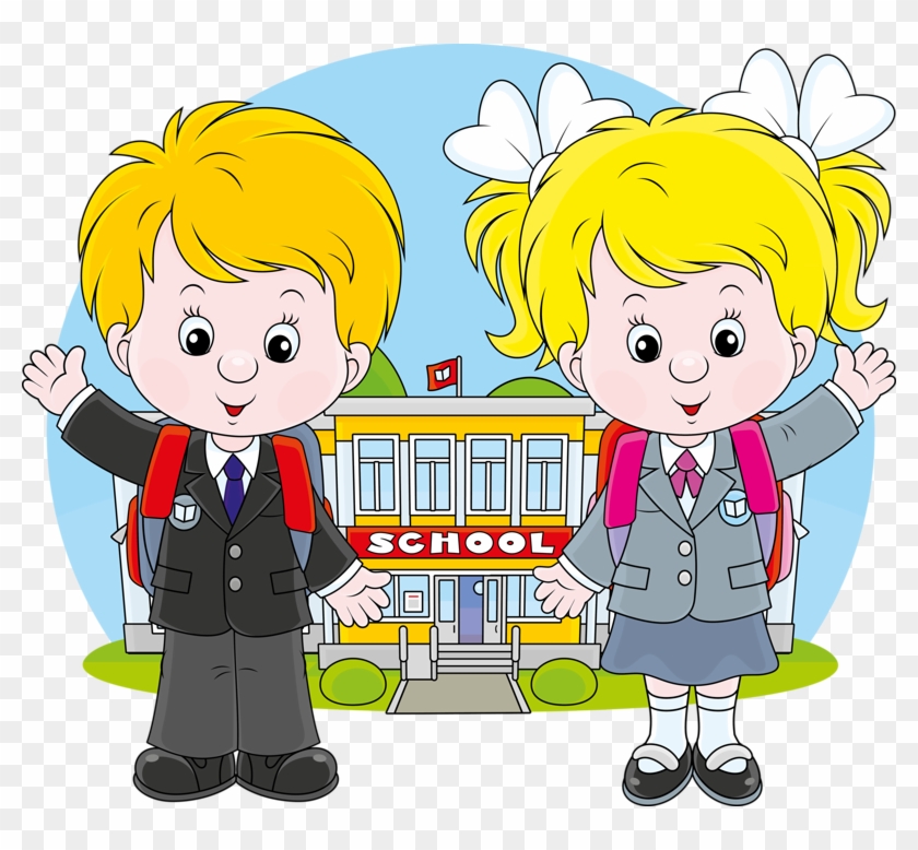 School Children Vector #1424016