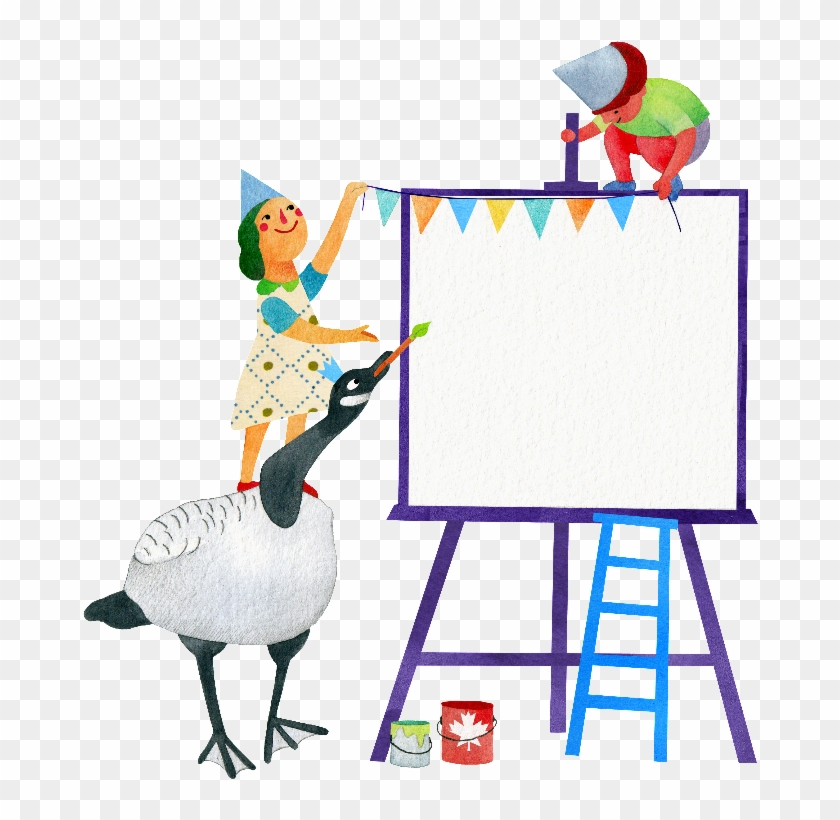 Easel Clipart Blank - Td Summer Reading Club 2017 #1424234