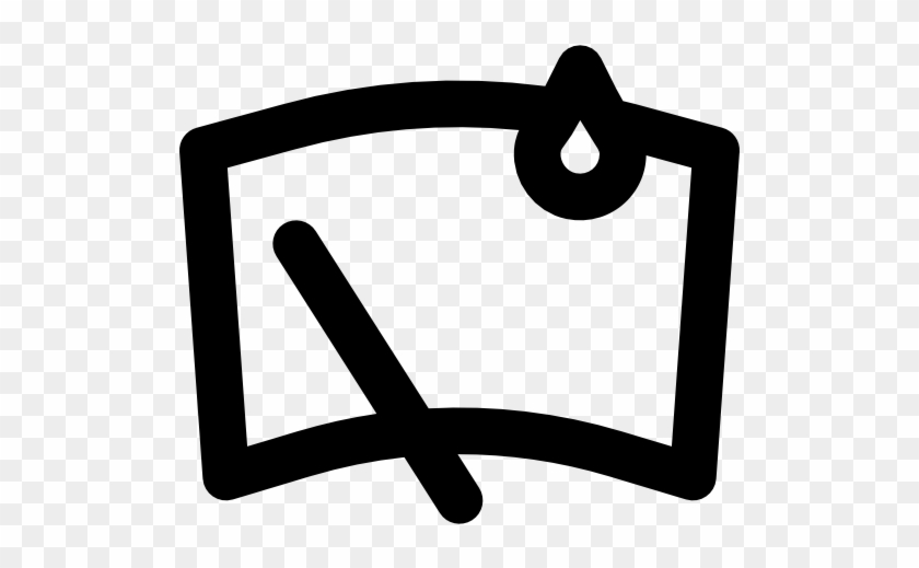 Windshield 1 Icon - Parabrisas Icono Png #1424463