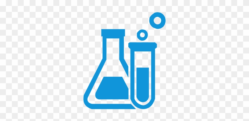 Experiment, Lab, Laboratory Icon - Lab Icon Png Blue #1424484