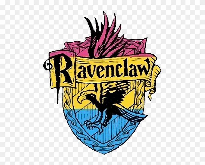 Ravenclaw Pan Pansexual Lgbt Lgbtg Harrypotter Gay - Harry Potter Houses Coloring Pages #1424575