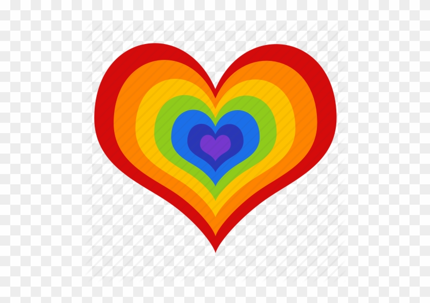 Download Lgbt Clipart Lgbt Gay Computer Icons - Gay Pride Love Heart #1424618