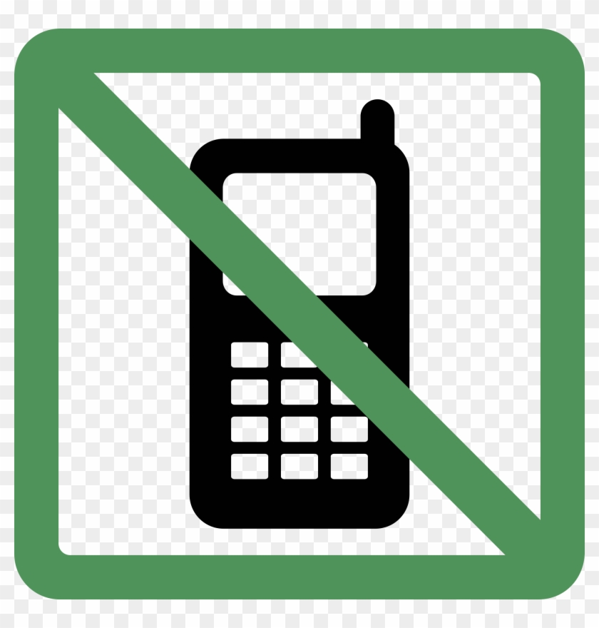 Mobile Shutdown Technology In The Classroom - Don T Use Phone Icon #1424718