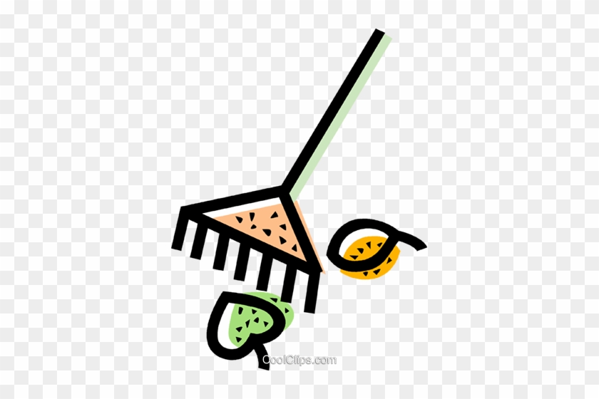 Rakes Royalty Free Vector Clip Art Illustration - Rakes Royalty Free Vector Clip Art Illustration #1424752
