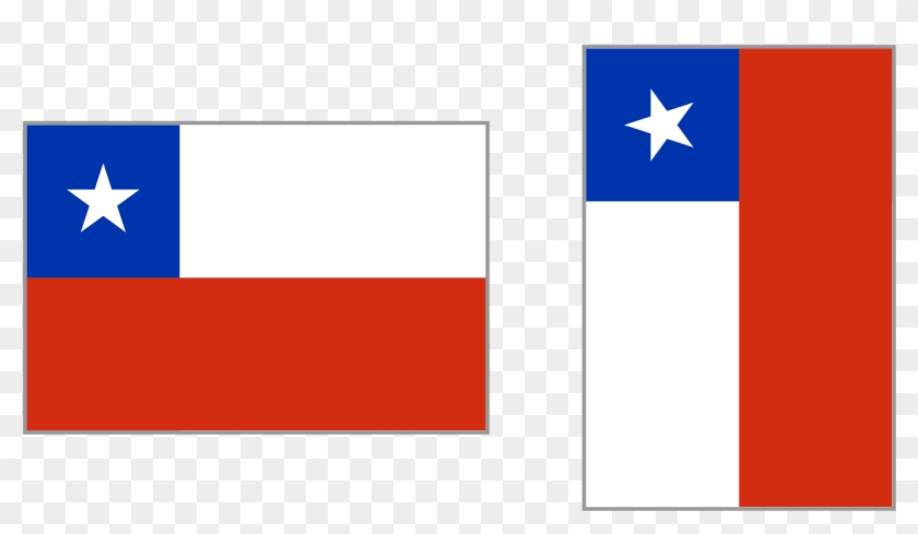 Chile Flag Clipart Png Photos - Bandera De Chile Vertical #1424812