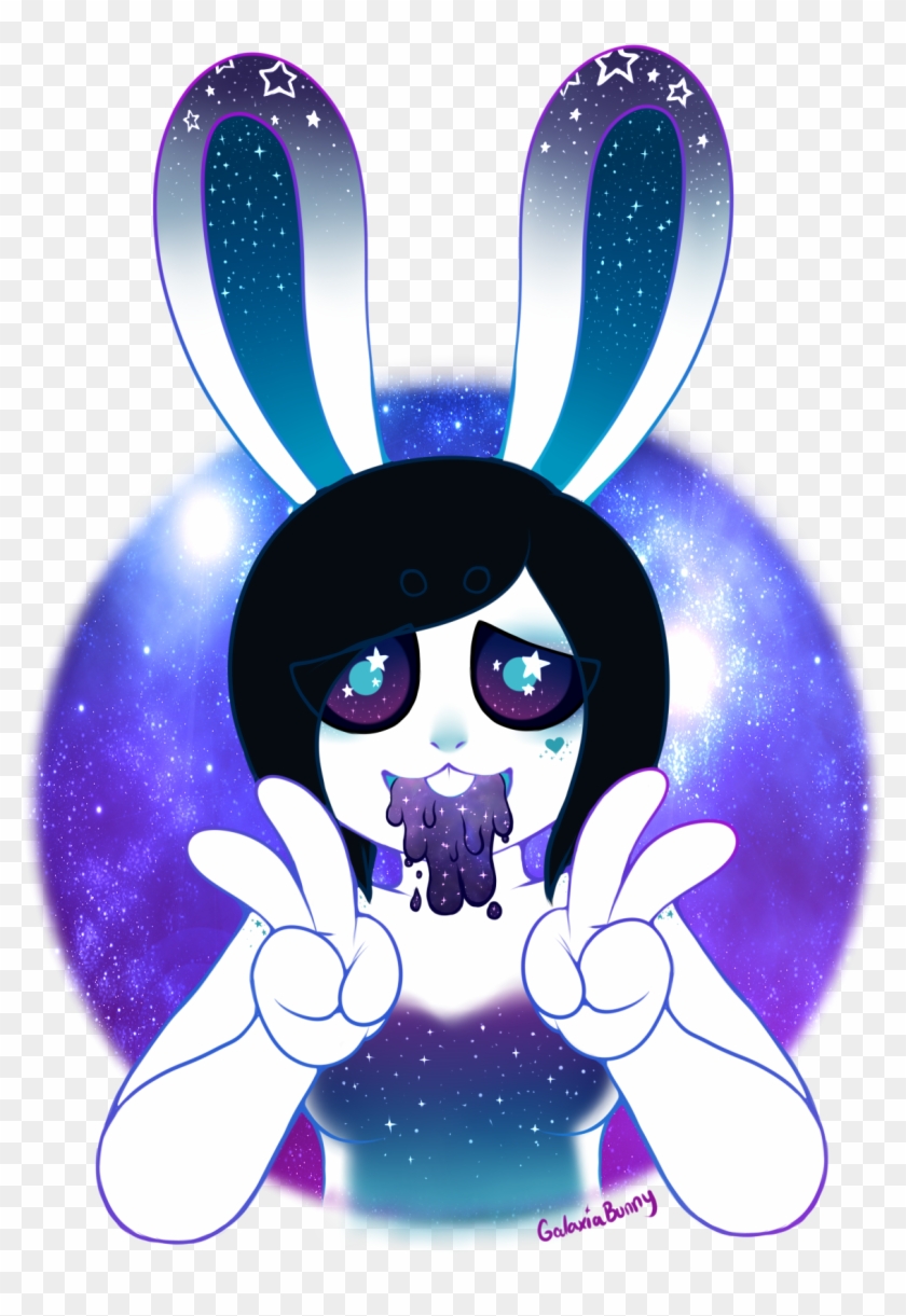 Puking Out The Galaxy - Galaxia Bunny #1424817
