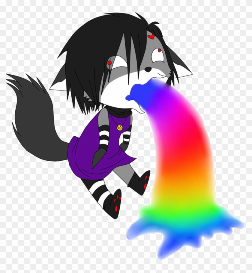 Id Rainbow Puke By Bunnyvirusrainbow Puke - Meaning #1424819