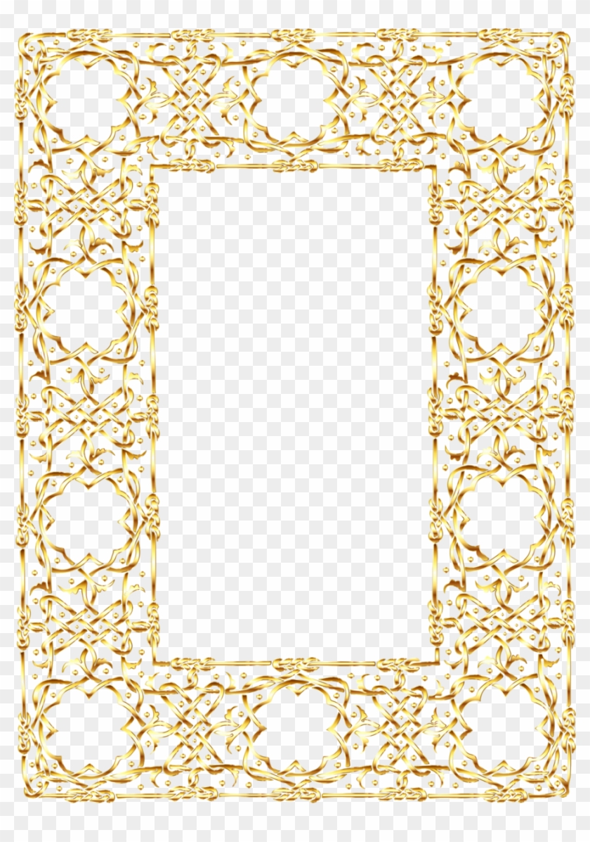 Gold Frame With No Background Clipart Desktop Wallpaper - Frame Png No Background #1424916