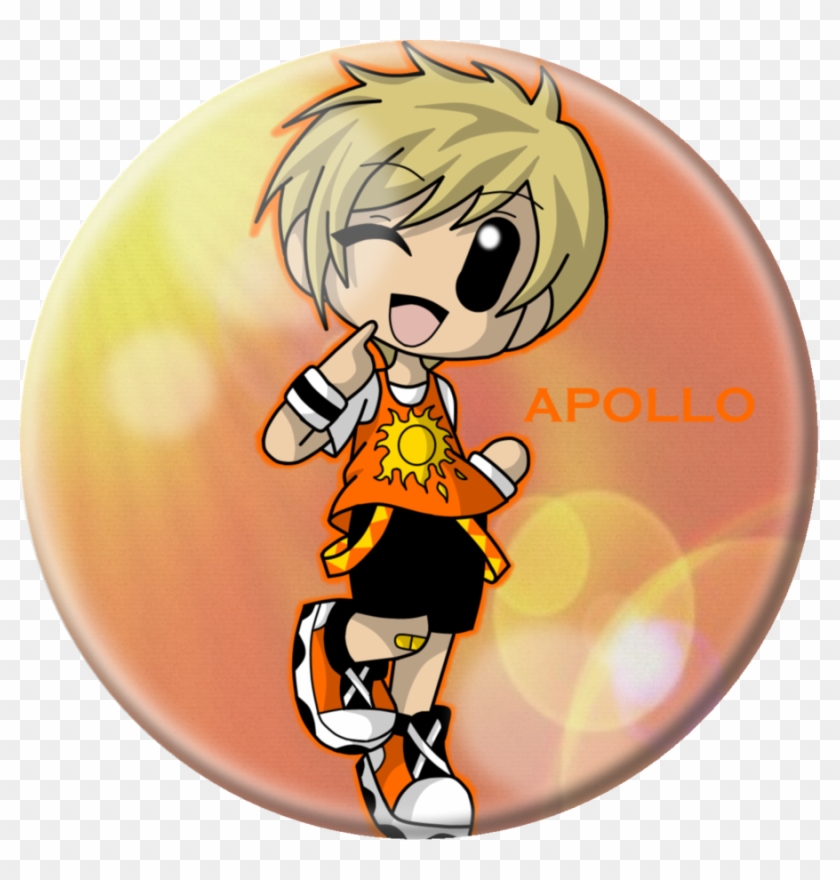 Chibi Apollo By Cazuuki - Greek Gods And Goddesses Chibi #1424935