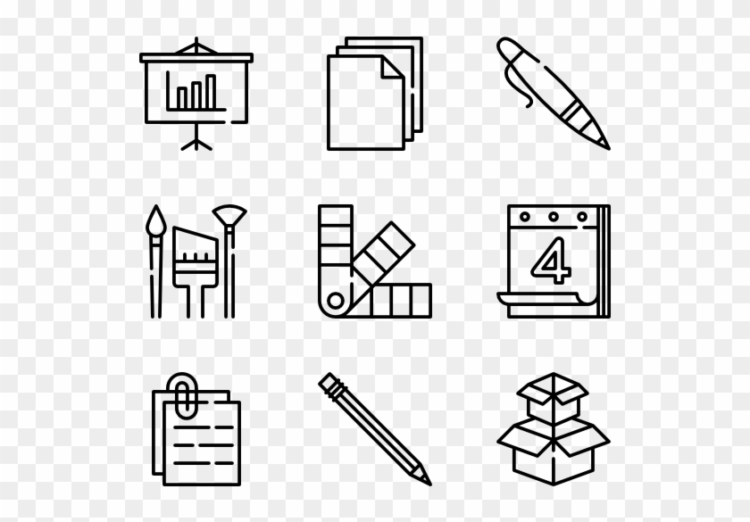 Stationery - Icons Png Transparent #1424991