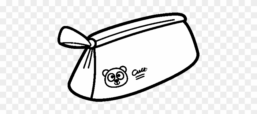 Pencil Case Clip Art Black And White Www Pixshark Com - Pencil Case Black And White #1424995