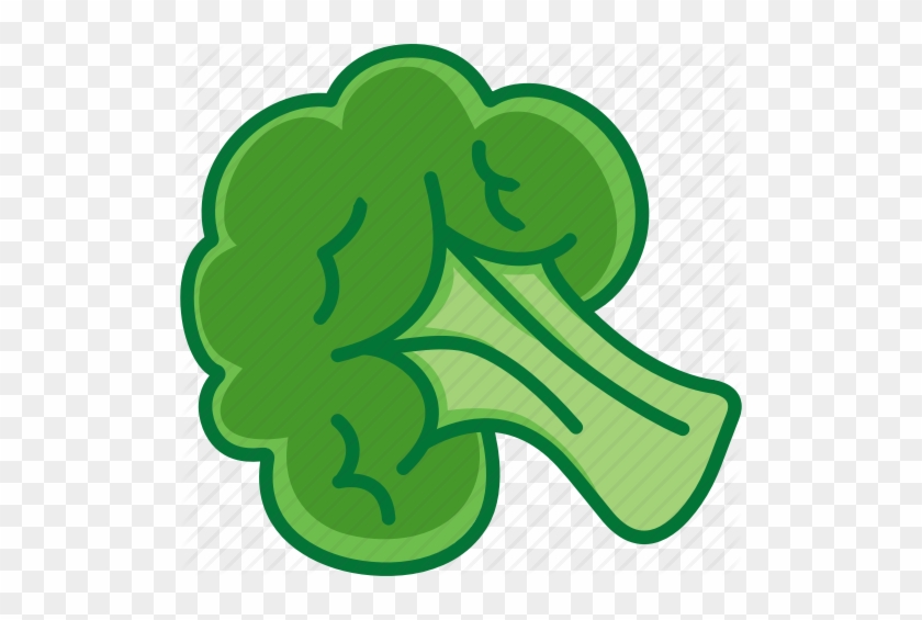 Clip Art Download Broccoli Clipart Soup - Green Color Outline Vegetables #1425066